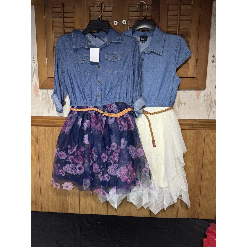 Lilt Girls XL (18.5) Set Of Dresses $150 Value!